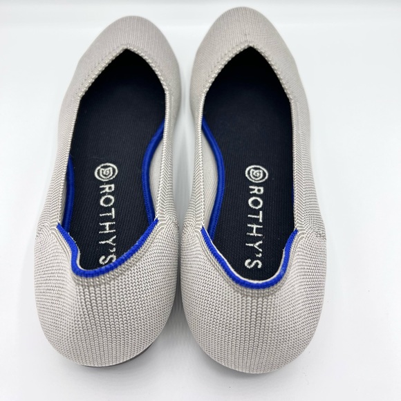 RETIRED Rothys Flex Birdseye sz 12 Classic Ballet Round
Toe Shoe Flat Knit. - Picture 2 of 6